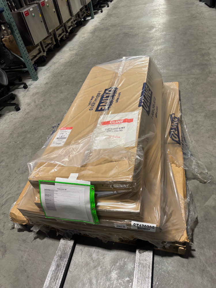 Image of Unused ULINE Wire Shelving Parts